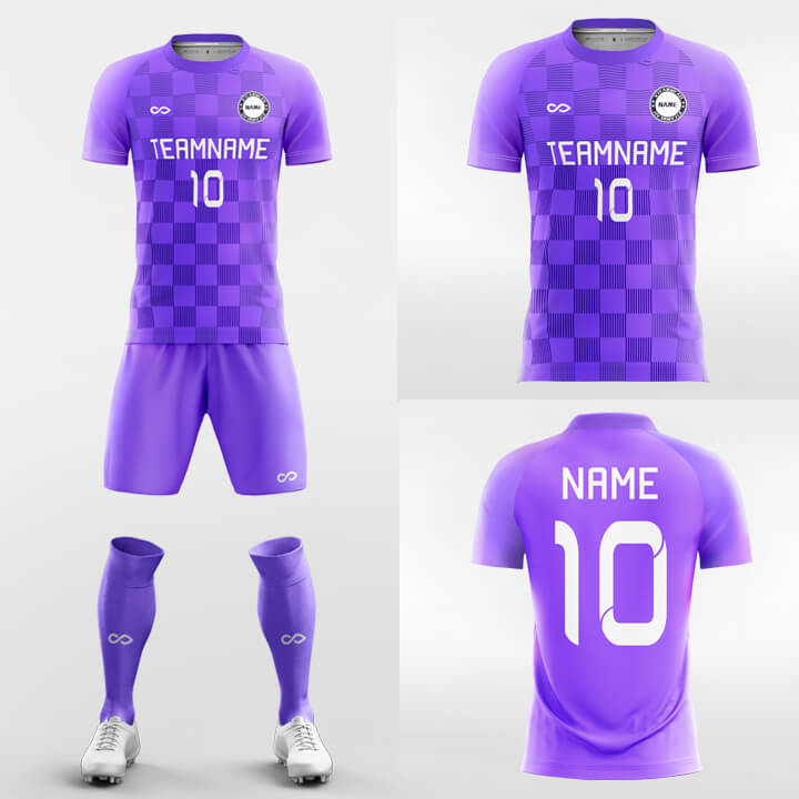 チェックボードサッカージャージキット