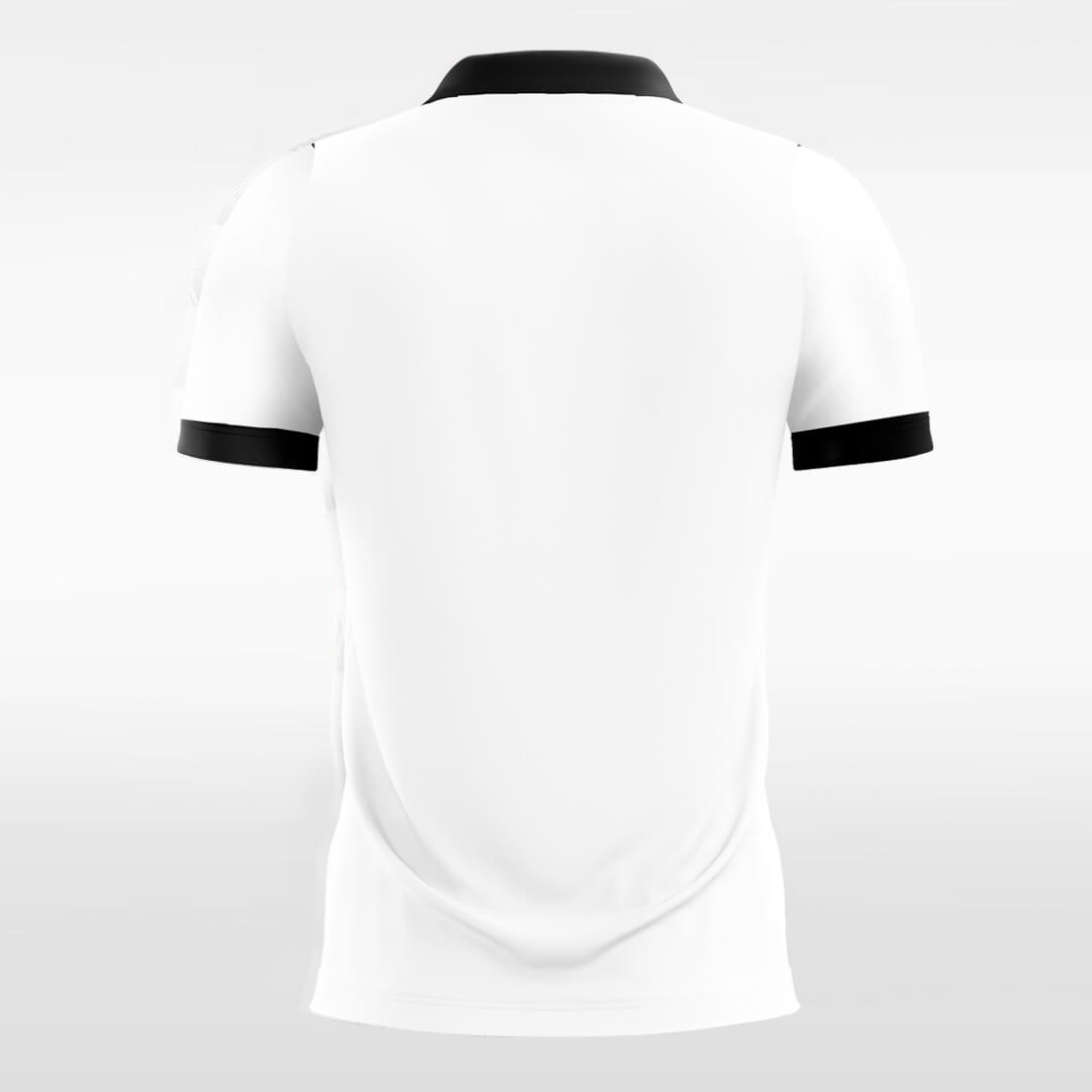 白黒のサッカージャージ