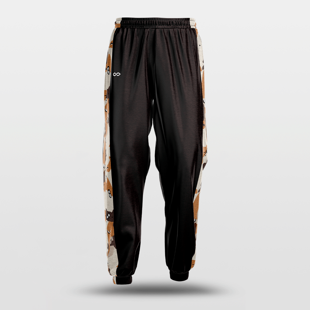 Desert - Customized Basketball Training Pants with pop buttons NBK039