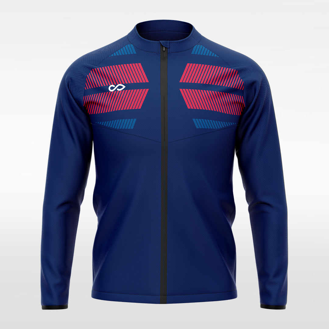 Notre Dame - Customized Men's Sublimated Full-Zip Jacket J007