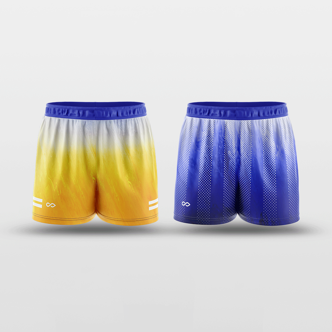 Warriors - Customized Reversible Training Shorts NBK117