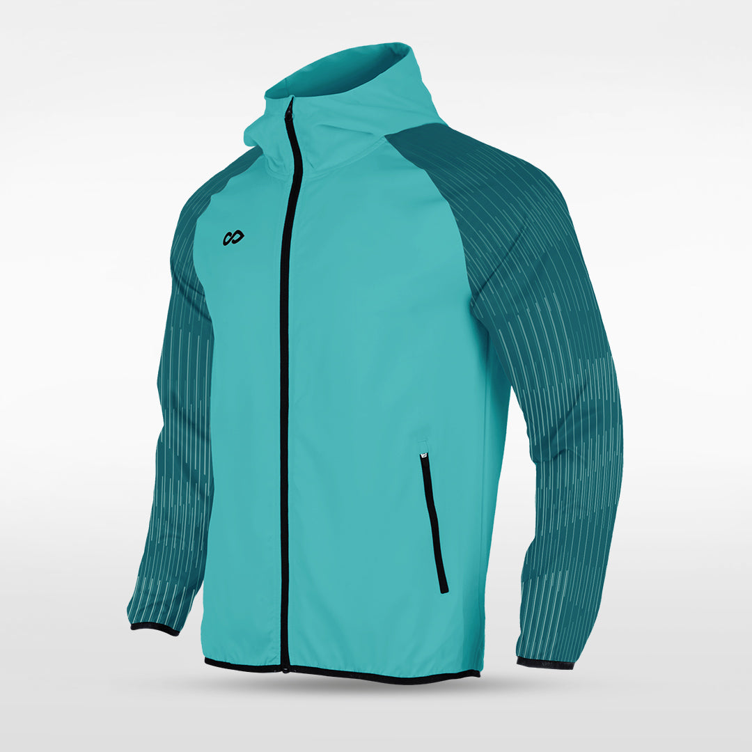 Embrace Orbit - Customized Men's Sublimated Full-Zip Waterproof 14904