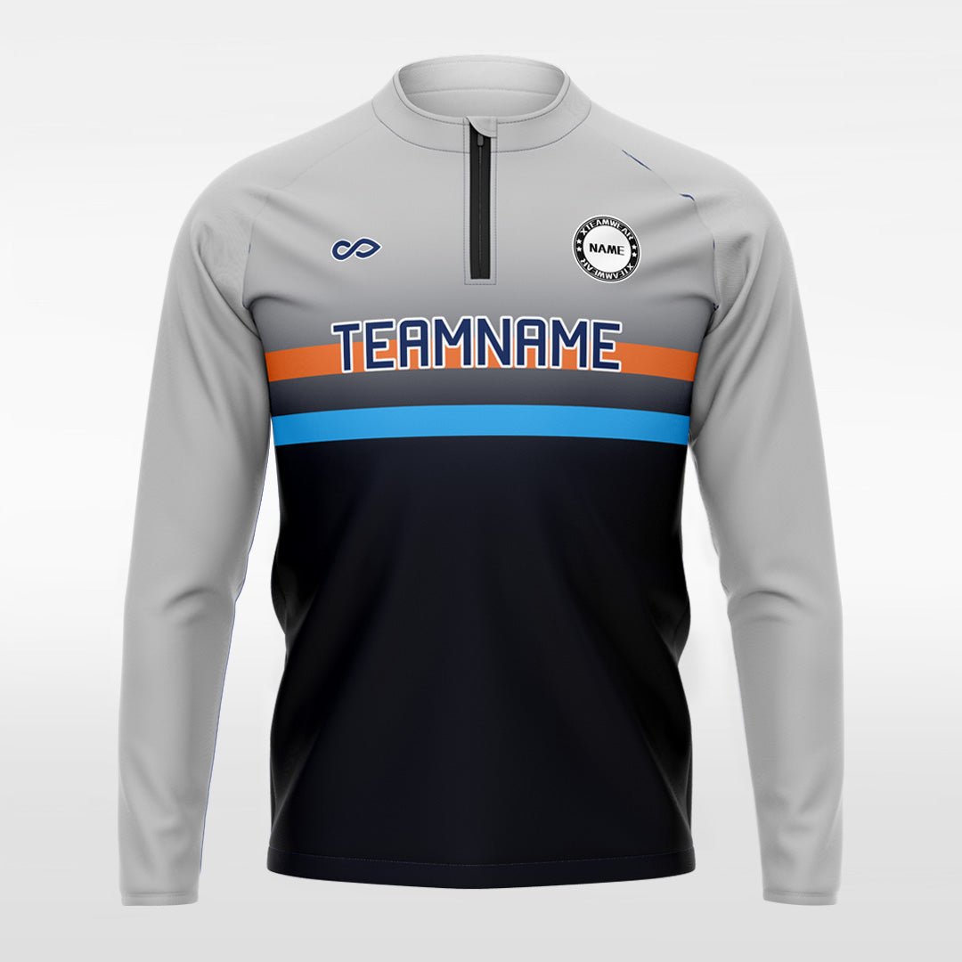 Simple - Customized Men's Sublimated 1/4 Zip HZ13