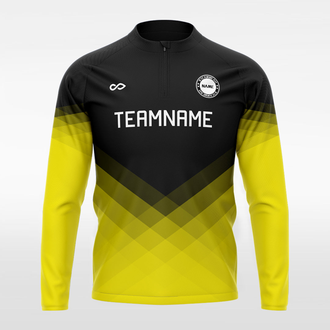 Continent 2 - Customized Men's Sublimated 1/4 Zip HZ7