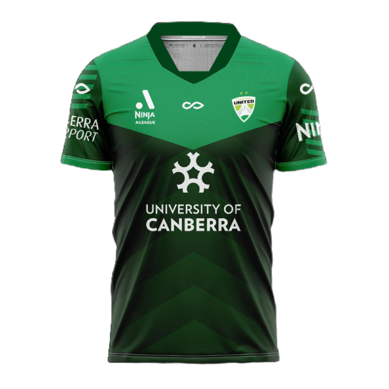 Canberra United FC 24/25 メンズホームサッカーユニフォーム