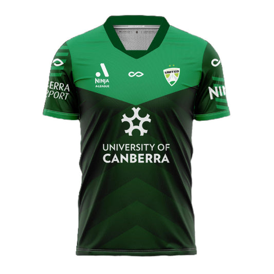 Canberra United FC 24/25 メンズホームサッカーユニフォーム