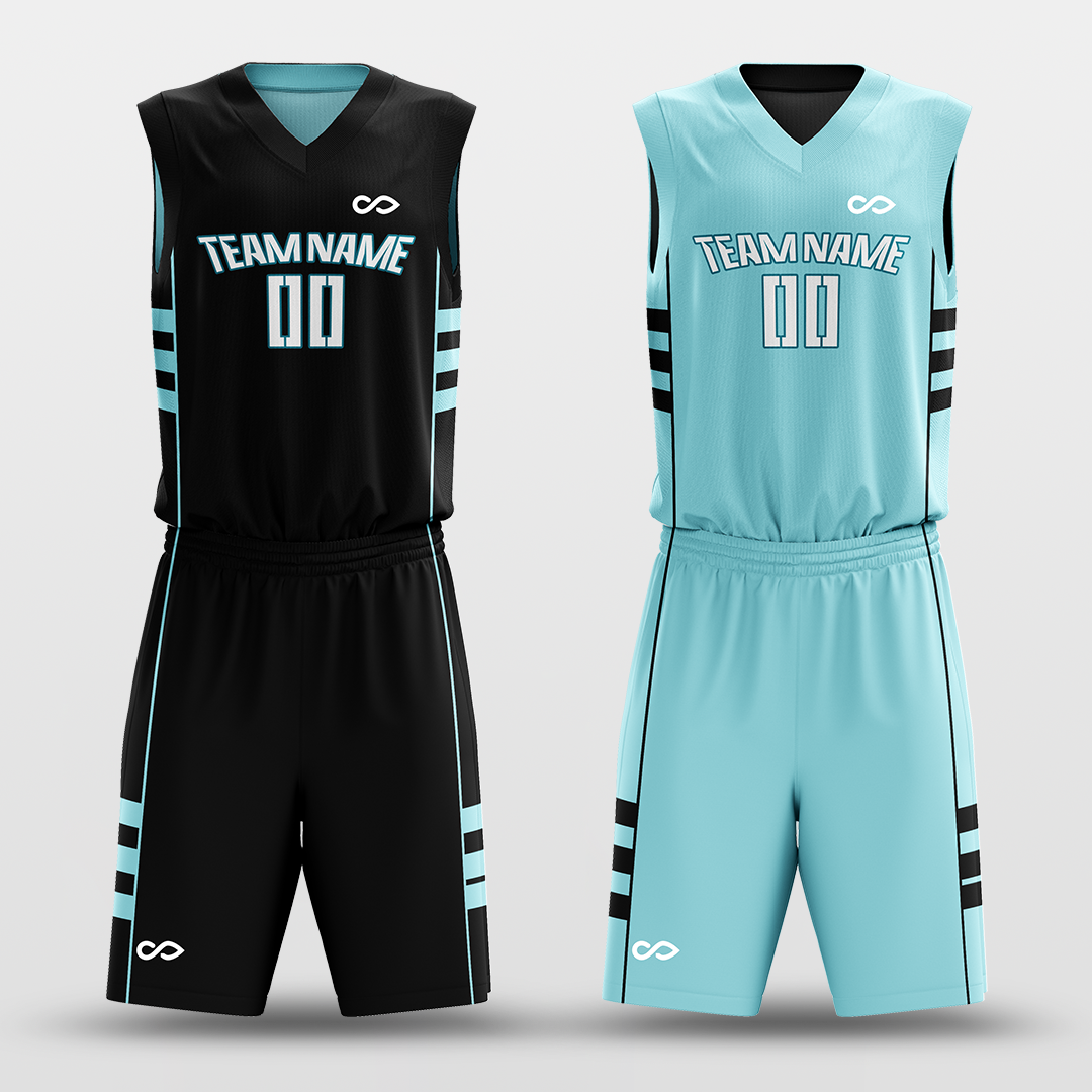 CLASSIC26 - Customized Reversible Sublimated Basketball Set BK129