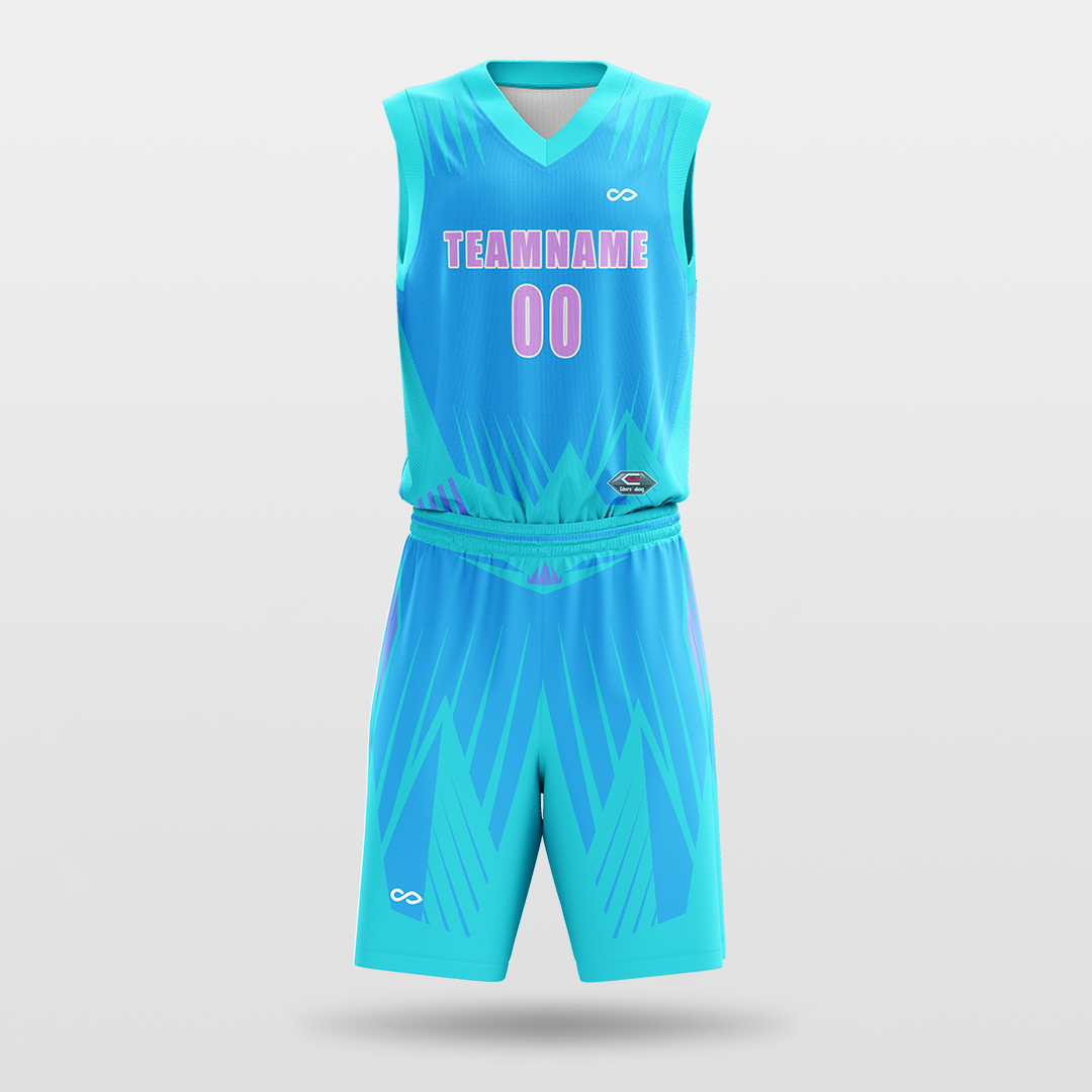 Thorns- sublimated basketball jersey set BK041