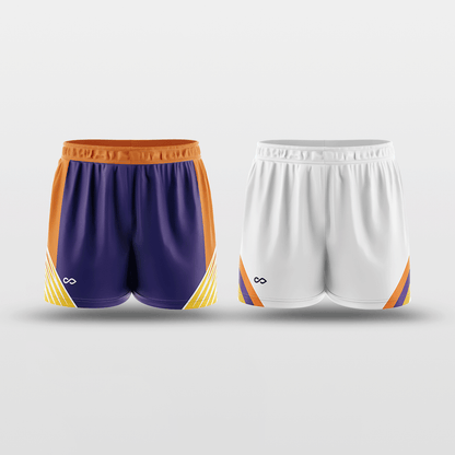 Sun Fire - Customized Reversible Training Shorts NBK095