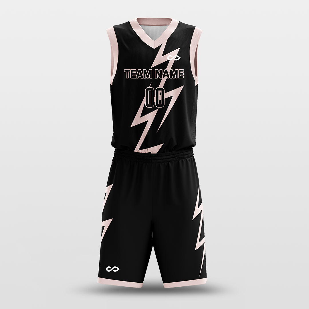 Thunder- sublimated basketball jersey set BK017