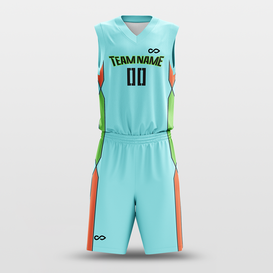 Sea Salt - Customized Sublimated Basketball Set BK118