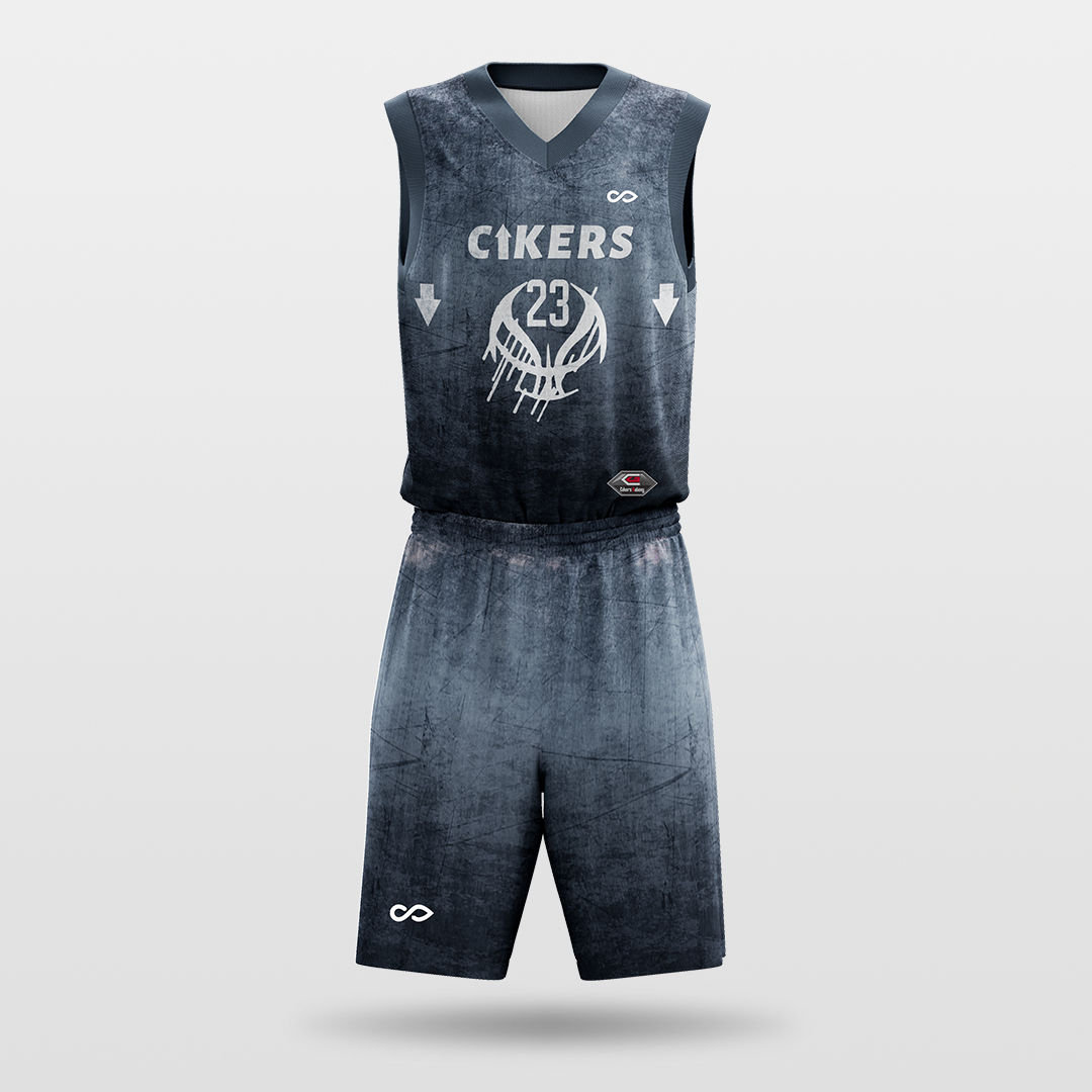 Under dog- sublimated basketball jersey set BK032