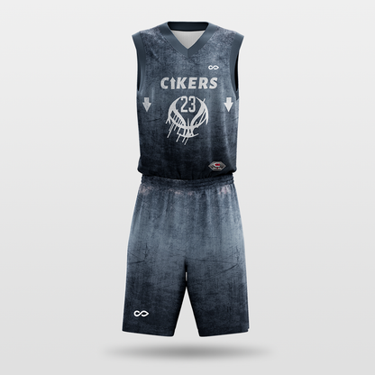 Under dog- sublimated basketball jersey set BK032