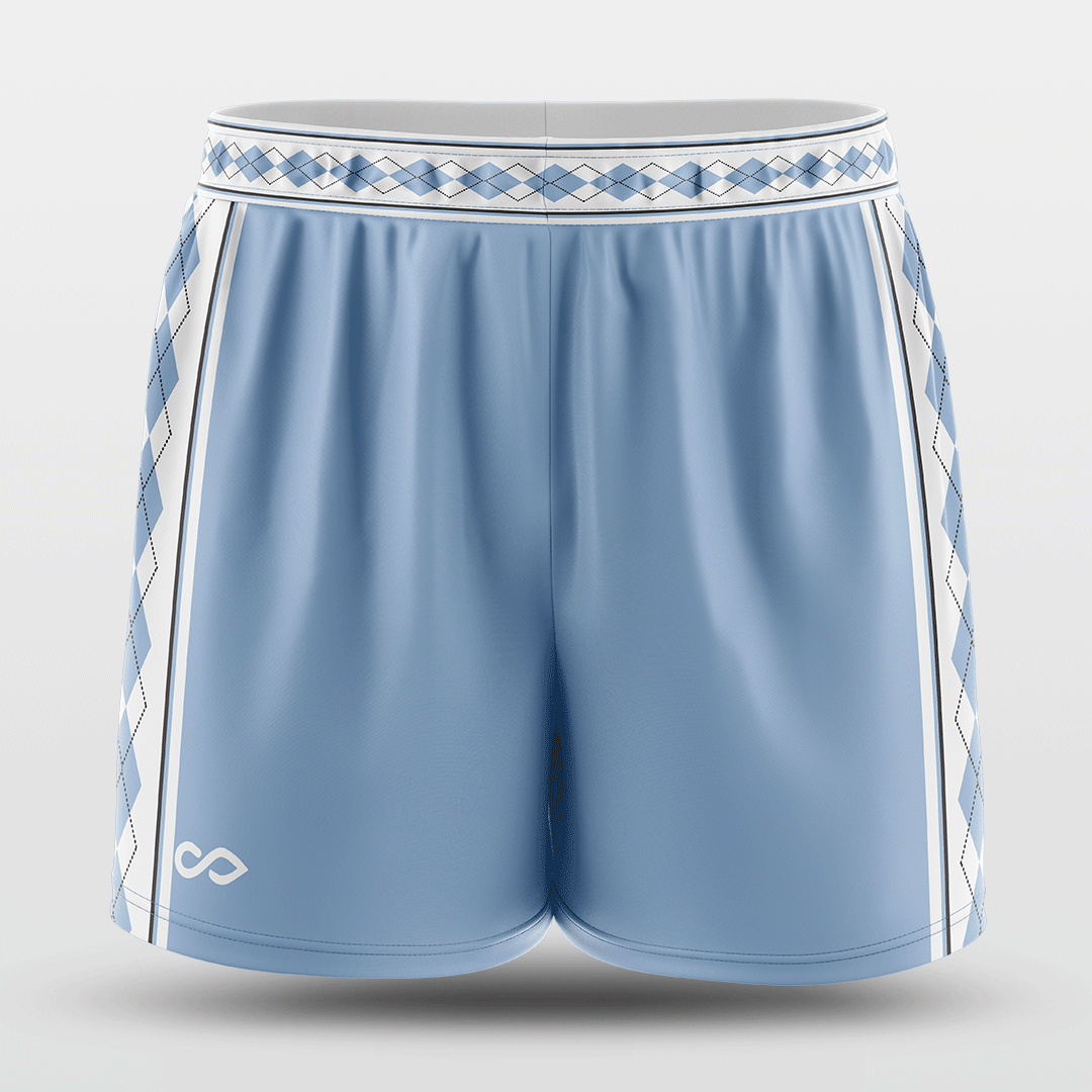 Carolina Blue - Customized Half length shorts NBK083