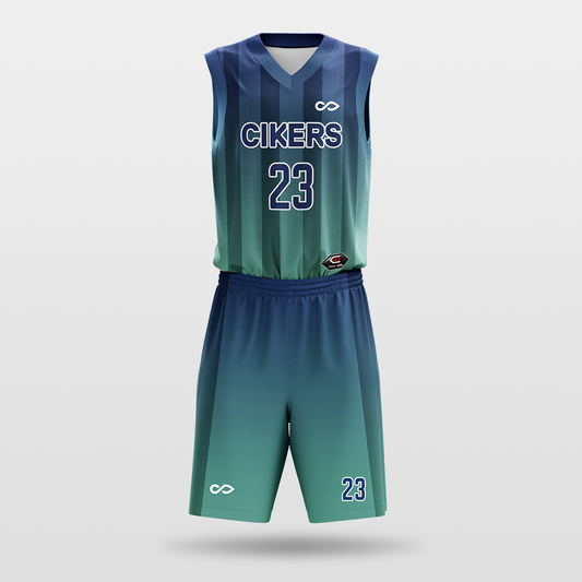 Wrestler- sublimated basketball jersey set BK033