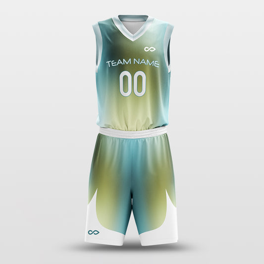 Polar Light - Customized Sublimated Basketball Set BK254