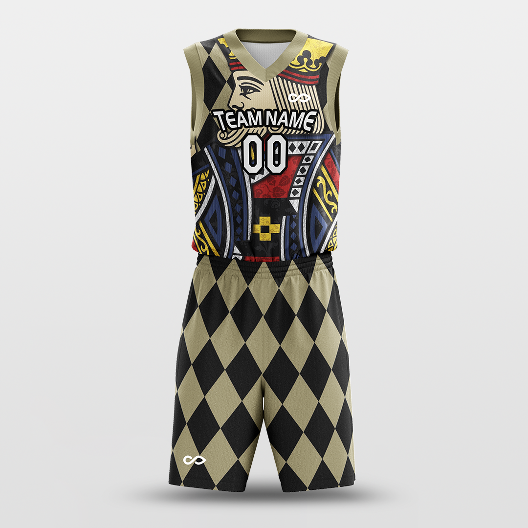 King - Customized Sublimated Basketball Set BK177