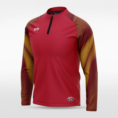 Embrace Aurora - Customized Men's Sublimated 1/4 Zip 14849