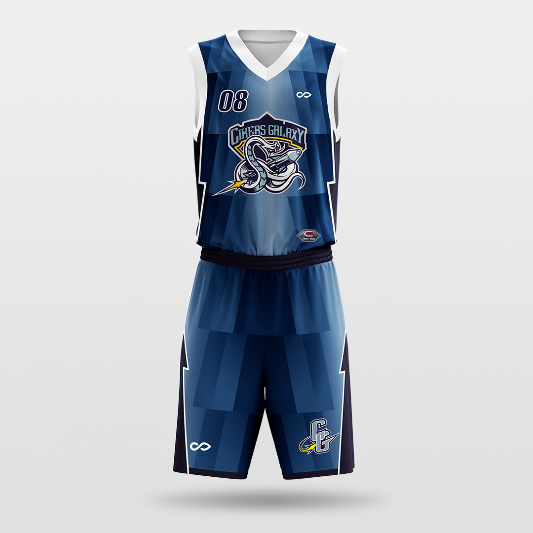 Oasis- sublimated basketball jersey set BK046