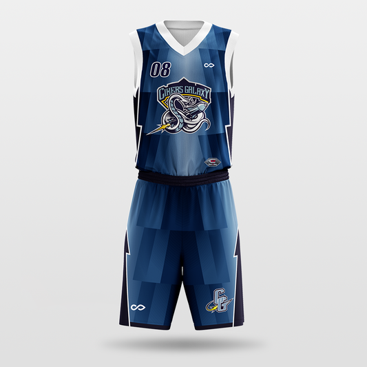 Oasis- sublimated basketball jersey set BK046