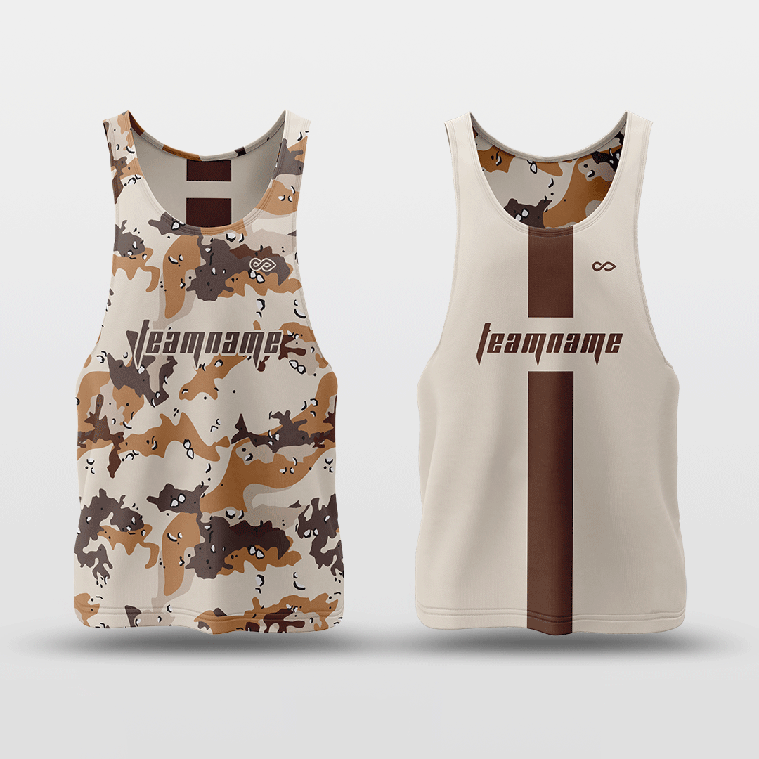 Desert - Customized Reversible Quick Dry Basketball Jersey NBK041