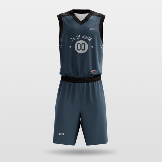 CLASSIC5- sublimated basketball jersey set BK021