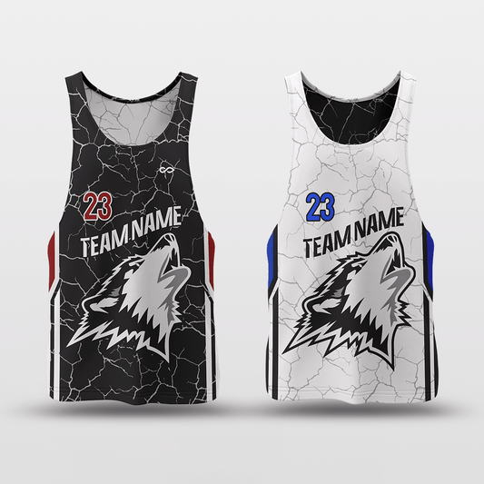 Cracking - Customized Reversible Quick Dry Basketball Jersey NBK117