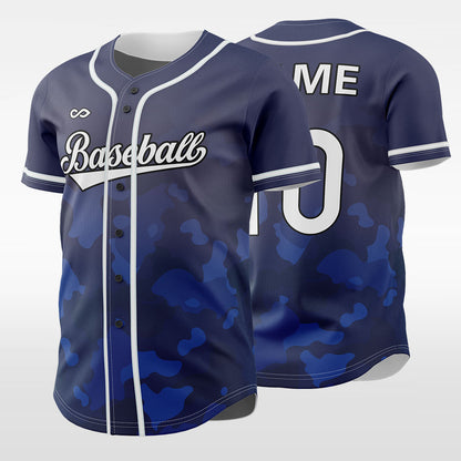 Camouflage 2 - Sublimated baseball jersey B129