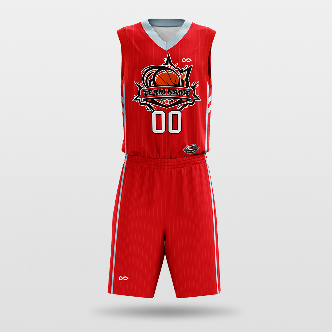 passion- sublimated basketball jersey set BK083