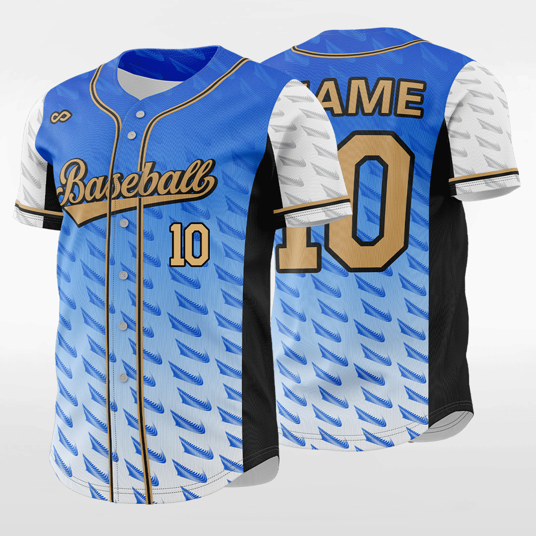 Plume - Sublimated Baseball Jersey B131